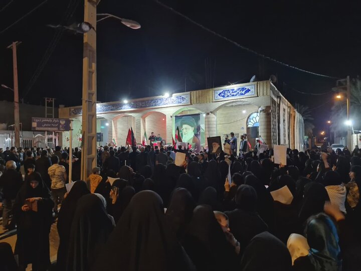 تصاویر/ تجمع مردم کاکی در خونخواهی قائد امت