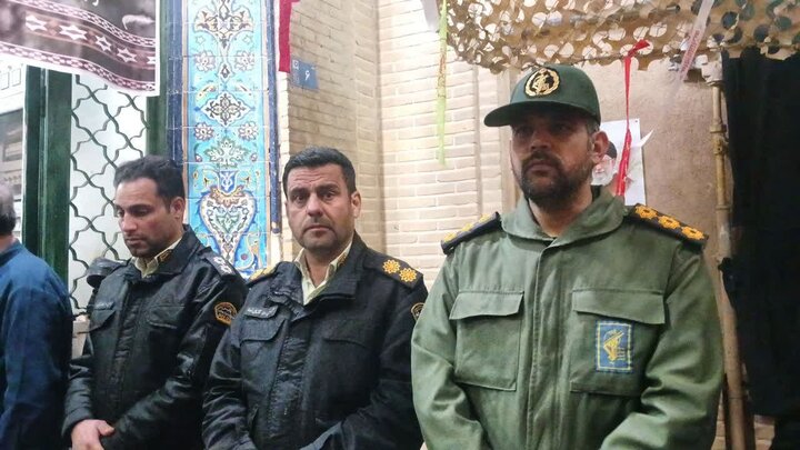 تصاویر/حضور مردم انقلابی شهر نوش آباد ، در سوگ امام خامنه ای