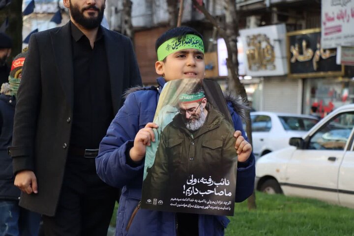 تصاویر/ حضور انقلابی مردم گیلان در خیابان ها