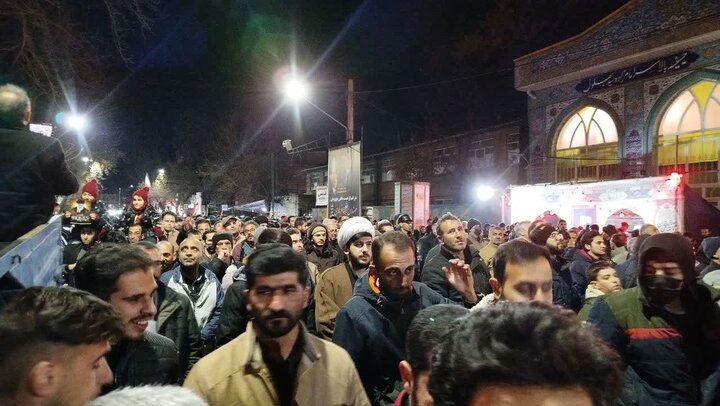 تصایر/ تجمع مردم خوی در سوگ رهبر معظم انقلاب