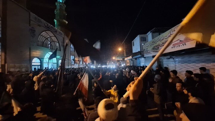 تصاویر/ امت عزادار اسدآباد در سوگ رهبر معظم انقلاب