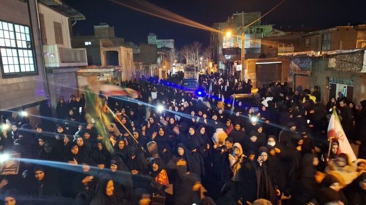 تصاویر/ امت عزادار اسدآباد در سوگ رهبر معظم انقلاب