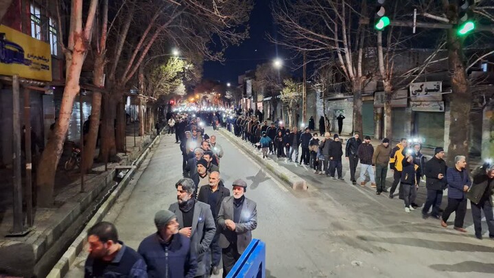 تصاویر/ امت عزادار اسدآباد در سوگ رهبر معظم انقلاب