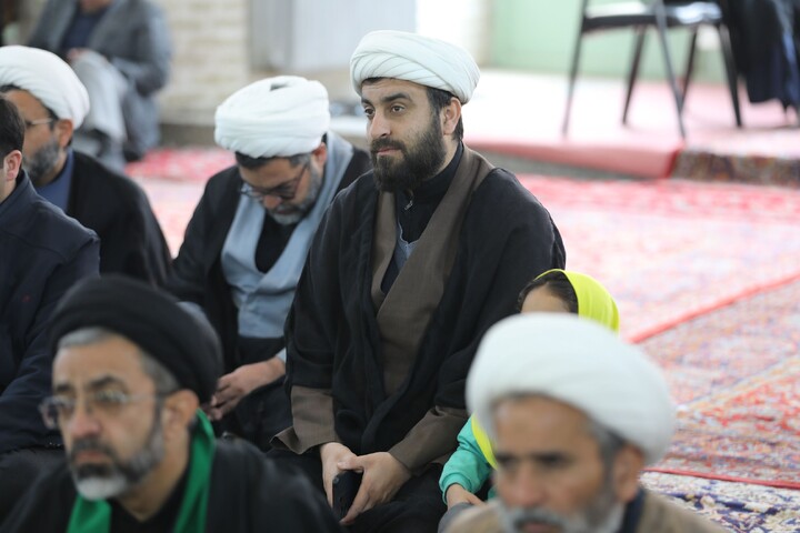 تصاویر/ سومین روز اقامه عزای سیدالشهدای انقلاب در حوزه علمیه استان یزد