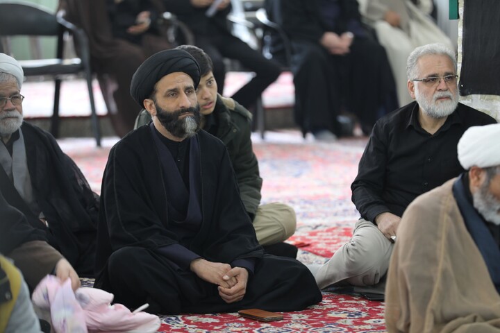 تصاویر/ سومین روز اقامه عزای سیدالشهدای انقلاب در حوزه علمیه استان یزد