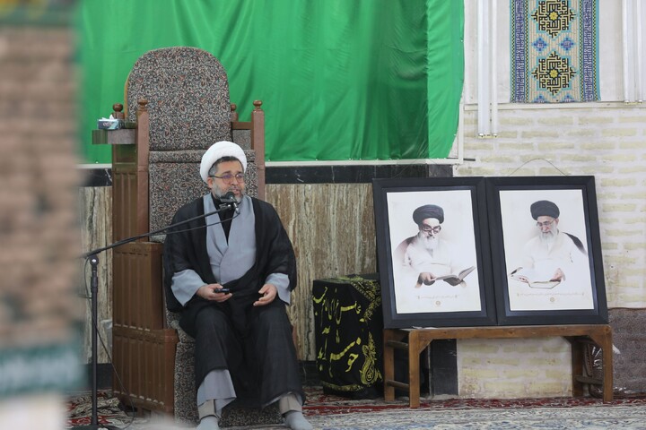 تصاویر/ سومین روز اقامه عزای سیدالشهدای انقلاب در حوزه علمیه استان یزد