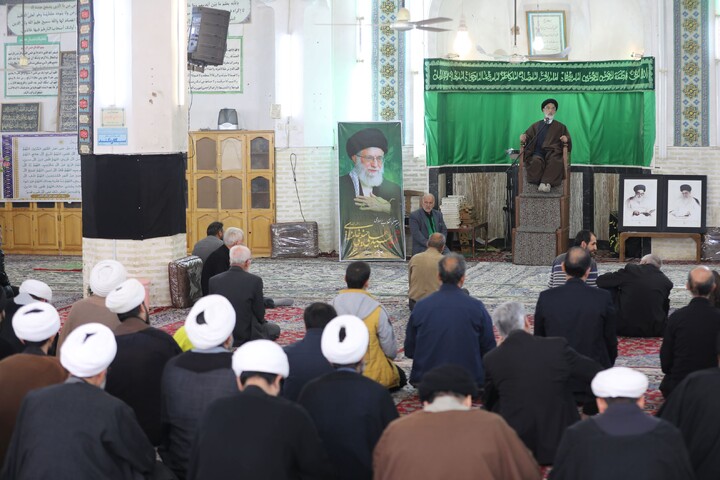 تصاویر/ سومین روز اقامه عزای سیدالشهدای انقلاب در حوزه علمیه استان یزد