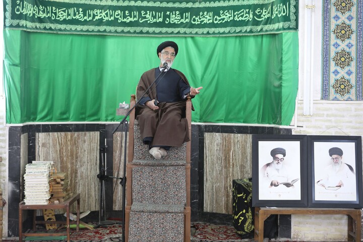 تصاویر/ سومین روز اقامه عزای سیدالشهدای انقلاب در حوزه علمیه استان یزد