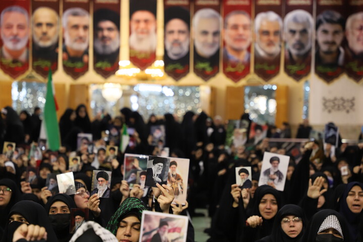 اجتماع بزرگ دختران سید علی