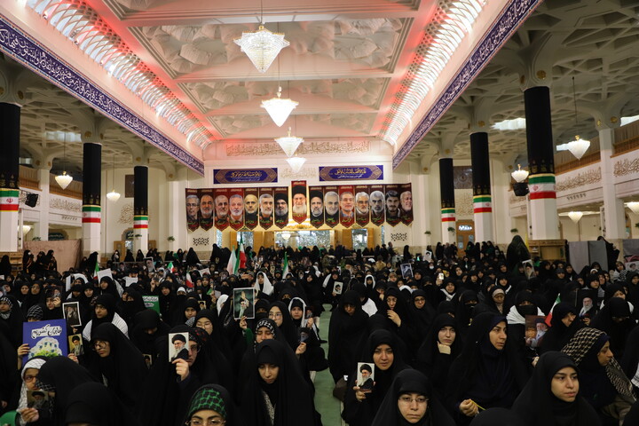اجتماع بزرگ دختران سید علی