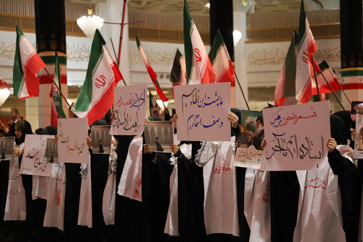 اجتماع بزرگ دختران سید علی
