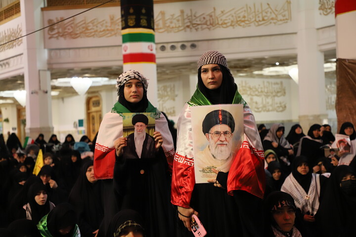 اجتماع بزرگ دختران سید علی