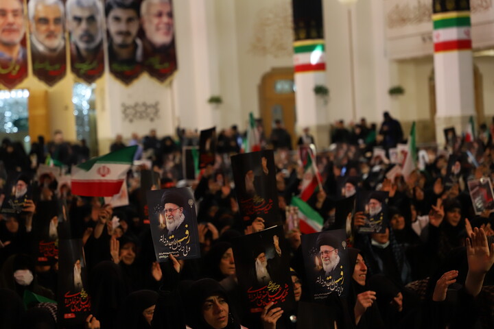 اجتماع بزرگ دختران سید علی