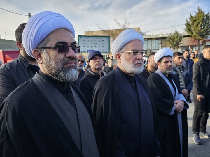 تصاویر/ تشییع پیکر شهدای حمله تروریستی آمریکا- ـ صهیونیستی در بخش دلبران شهرستان قروه