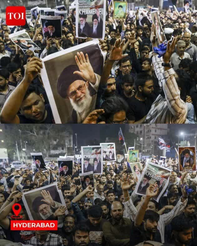 تصاویر اجتماعات عزاداری در سوگ شهادت رهبر معظم انقلاب (قدس سره) در هند