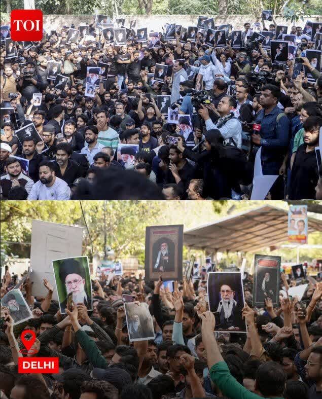 تصاویر اجتماعات عزاداری در سوگ شهادت رهبر معظم انقلاب (قدس سره) در هند