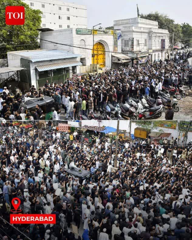 تصاویر اجتماعات عزاداری در سوگ شهادت رهبر معظم انقلاب (قدس سره) در هند