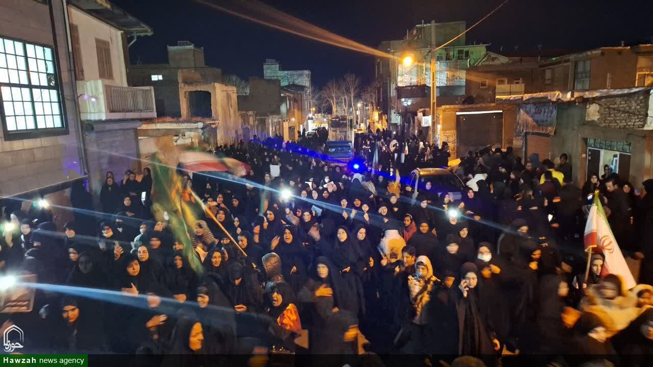 تصاویر/ امت عزادار اسدآباد در سوگ رهبر معظم انقلاب