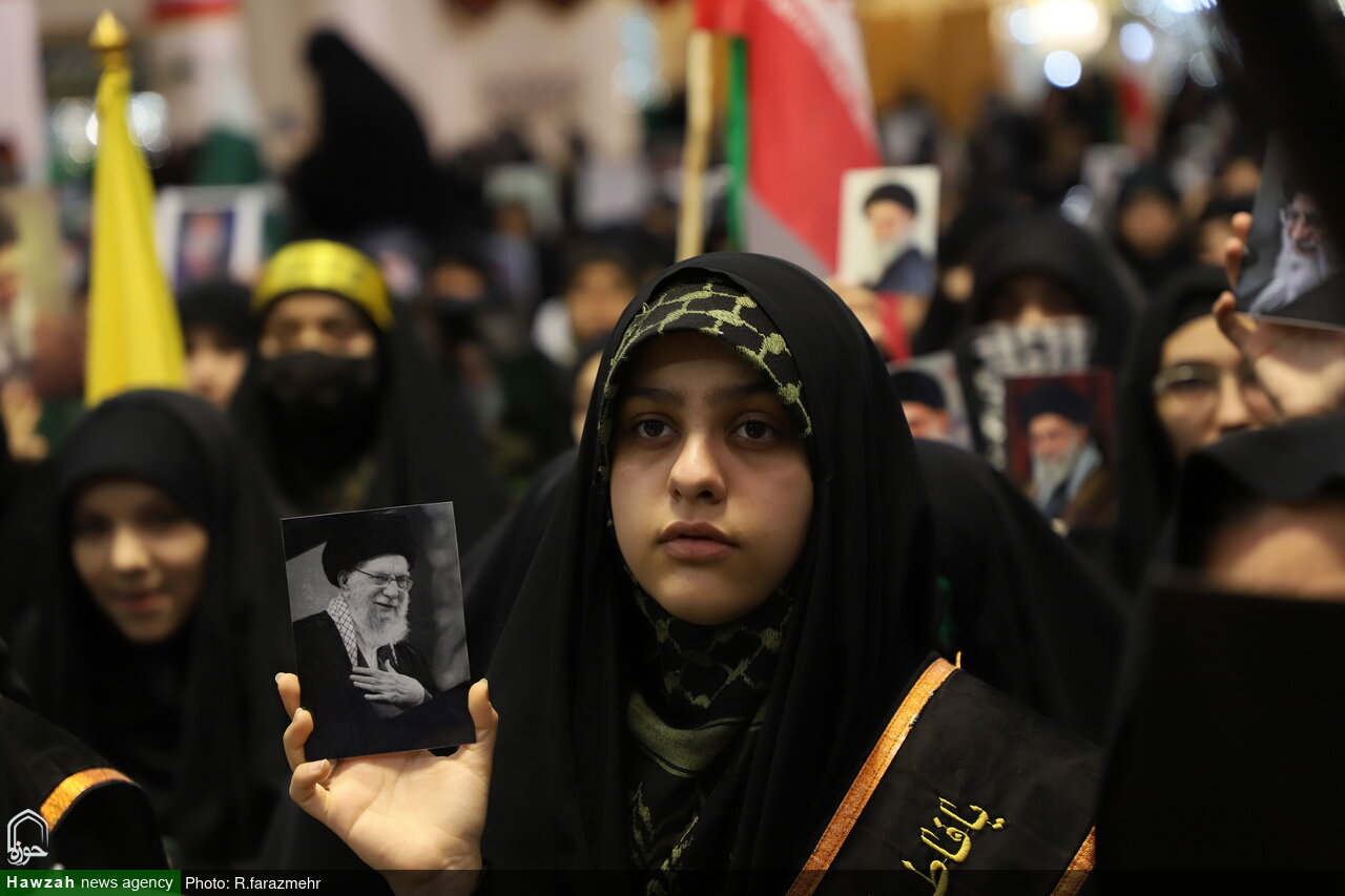 اجتماع بزرگ دختران سید علی در قم