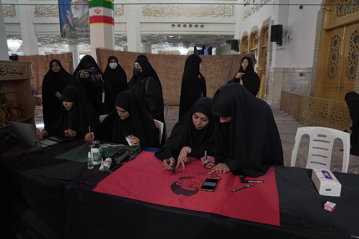 تجدید پیمان دختران قمی با آرمان‌های رهبر شهیدشان در اجتماع «دختران سید علی» +تصاویر