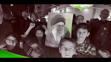 فیلم| اهواز در سوگ رهبر شهید قیام کرد