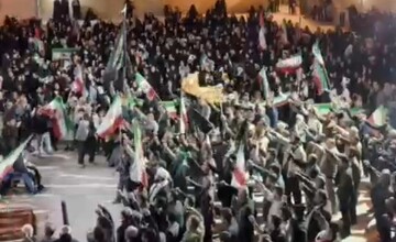 فیلم| فریاد مقاومت و خون‌خواهی امت شهیدپرور کاکی