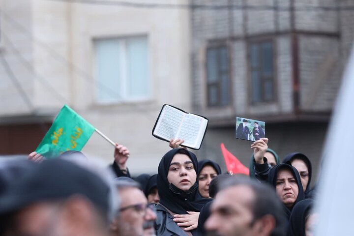 تصاویر/ تشییع پیکر مطهر سردار سرتیپ دوم پاسدار شهید علی زینالی توسط مردم انقلابی و شهیدپرور شهرستان خوی