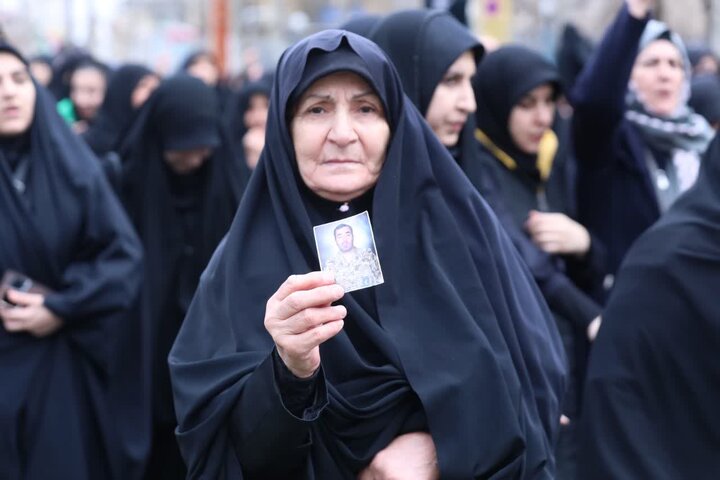 تصاویر/ تشییع پیکر مطهر سردار سرتیپ دوم پاسدار شهید علی زینالی توسط مردم انقلابی و شهیدپرور شهرستان خوی