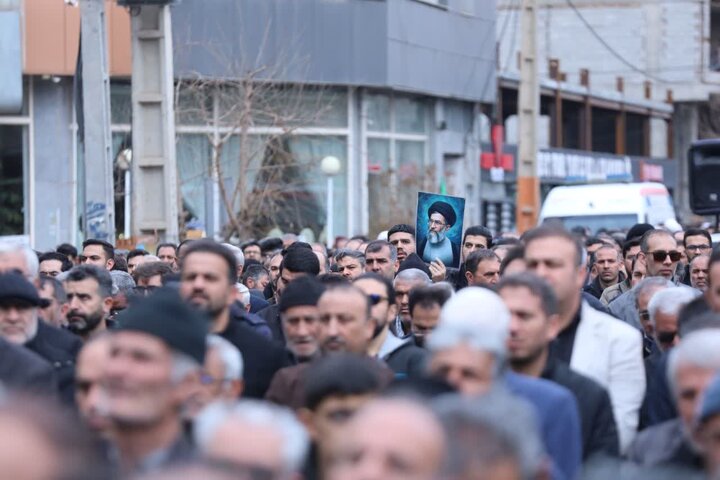 تصاویر/ تشییع پیکر مطهر سردار سرتیپ دوم پاسدار شهید علی زینالی توسط مردم انقلابی و شهیدپرور شهرستان خوی