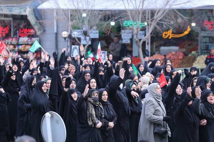 تصاویر/ تشییع پیکر مطهر سردار سرتیپ دوم پاسدار شهید علی زینالی توسط مردم انقلابی و شهیدپرور شهرستان خوی