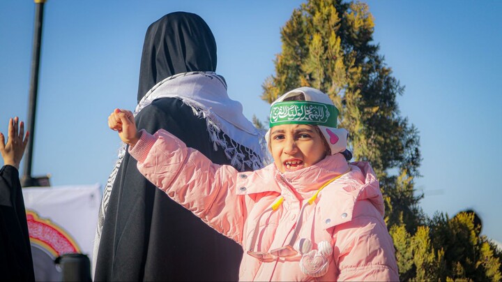 تصاویر/ تشییع پیکر دو شهید والامقام در حمله جنایتکارانه آمریکایی و صهیونی