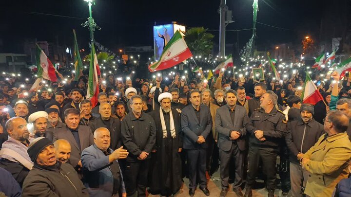 تصاویر/سیل جمعیت عزاداران قائدامت در کوهدشت لرستان