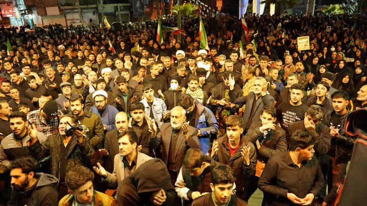 تصاویر/سیل جمعیت عزاداران قائدامت در کوهدشت لرستان
