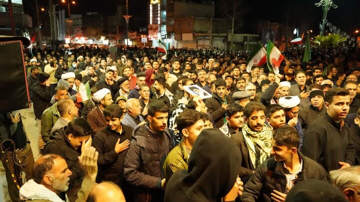 تصاویر/سیل جمعیت عزاداران قائدامت در کوهدشت لرستان