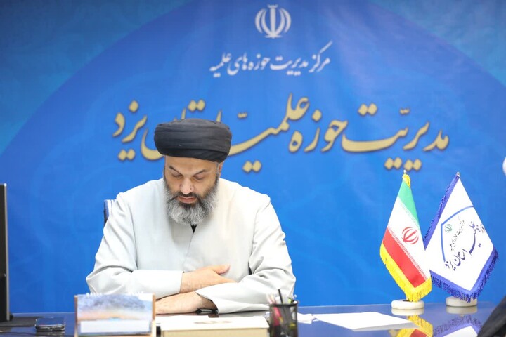 تصاویر/ جلسه قرارگاه جنگ ترکیبی بلاغ مبین برگزار شد