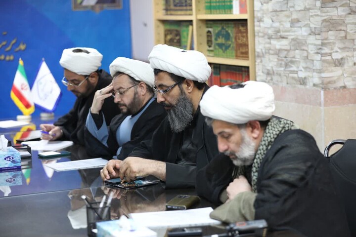 تصاویر/ جلسه قرارگاه جنگ ترکیبی بلاغ مبین برگزار شد