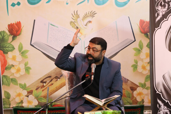 حوزه / محفل انس با قرآن کریم و اجتماع عزاداران شهر خلجان