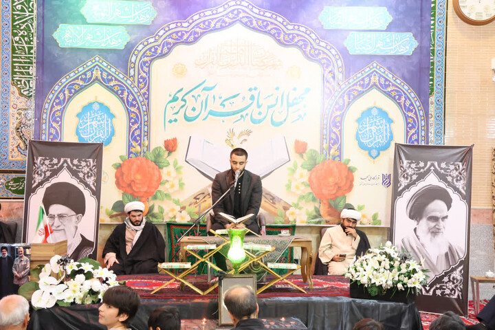 حوزه / محفل انس با قرآن کریم و اجتماع عزاداران شهر خلجان