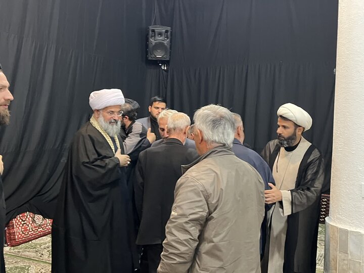 تصاویر/ حضور امام جمعه خورموج در جمع اهالی مسجدالنبی(ص)