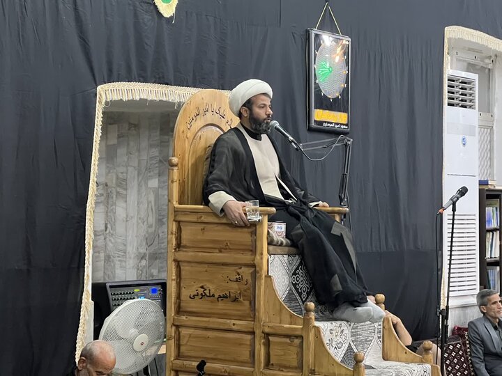 تصاویر/ حضور امام جمعه خورموج در جمع اهالی مسجدالنبی(ص)