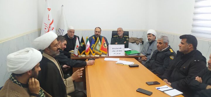 تصاویر/جلسه شورای ترویج  و توسعه فرهنگ ایثار و شهادت شهرستان اراک