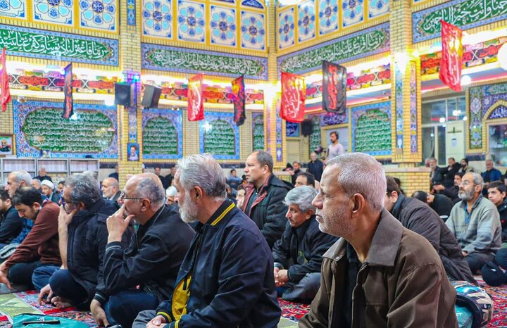 تصاویر/ مراسم سوگواری شهادت رهبر انقلاب در مسجد امام محمدتقی(ع)