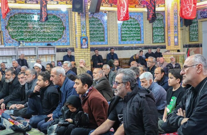 تصاویر/ مراسم سوگواری شهادت رهبر انقلاب در مسجد امام محمدتقی(ع)