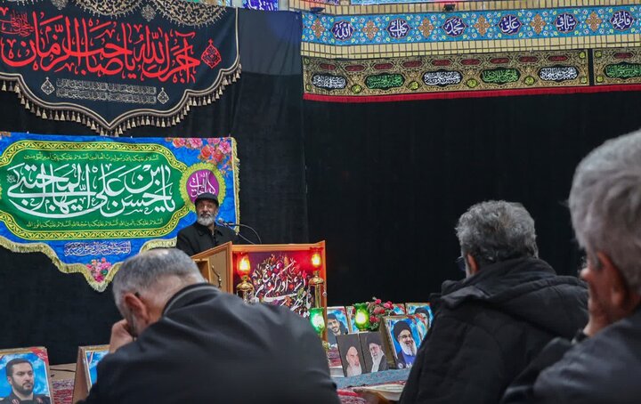 تصاویر/ مراسم سوگواری شهادت رهبر انقلاب در مسجد امام محمدتقی(ع)