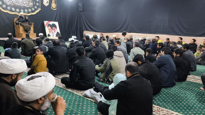تصاویر| مراسم محوری گرامی داشت شهادت رهبر معظم انقلاب در مدرسه علمیه زیرکوه