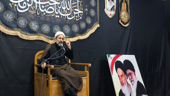 تصاویر| مراسم محوری گرامی داشت شهادت رهبر معظم انقلاب در مدرسه علمیه زیرکوه