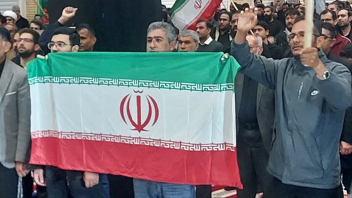 تصاویر/ وداع با شهید مدافع وطن در کنگان