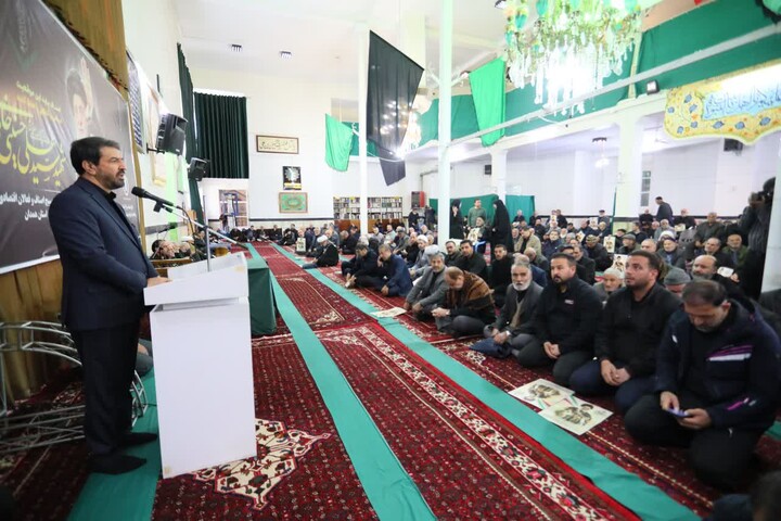 تصاویر / مراسم سوگواری شهادت حضرت آیت‌الله امام خامنه‌ای(قدس سره) در مسجد جامع همدان
