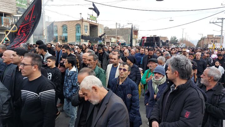تصاویر/مراسم تشییع و خاکسپاری شهید مدافع وطن سرهنگ پاسدارسید محمد میرحسینی بیدگلی