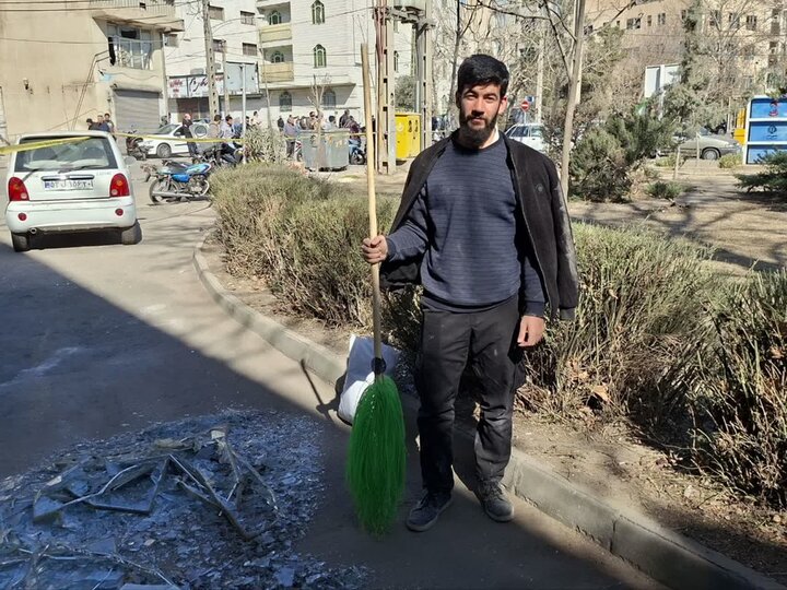 تصاویر| حضور میدانی طلاب جهادی یاسوج در قلب تهران پس از تجاوز صهیونی–آمریکایی